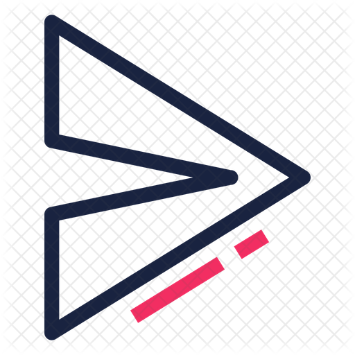 512x512 Paper Plane Icon Of Line Style