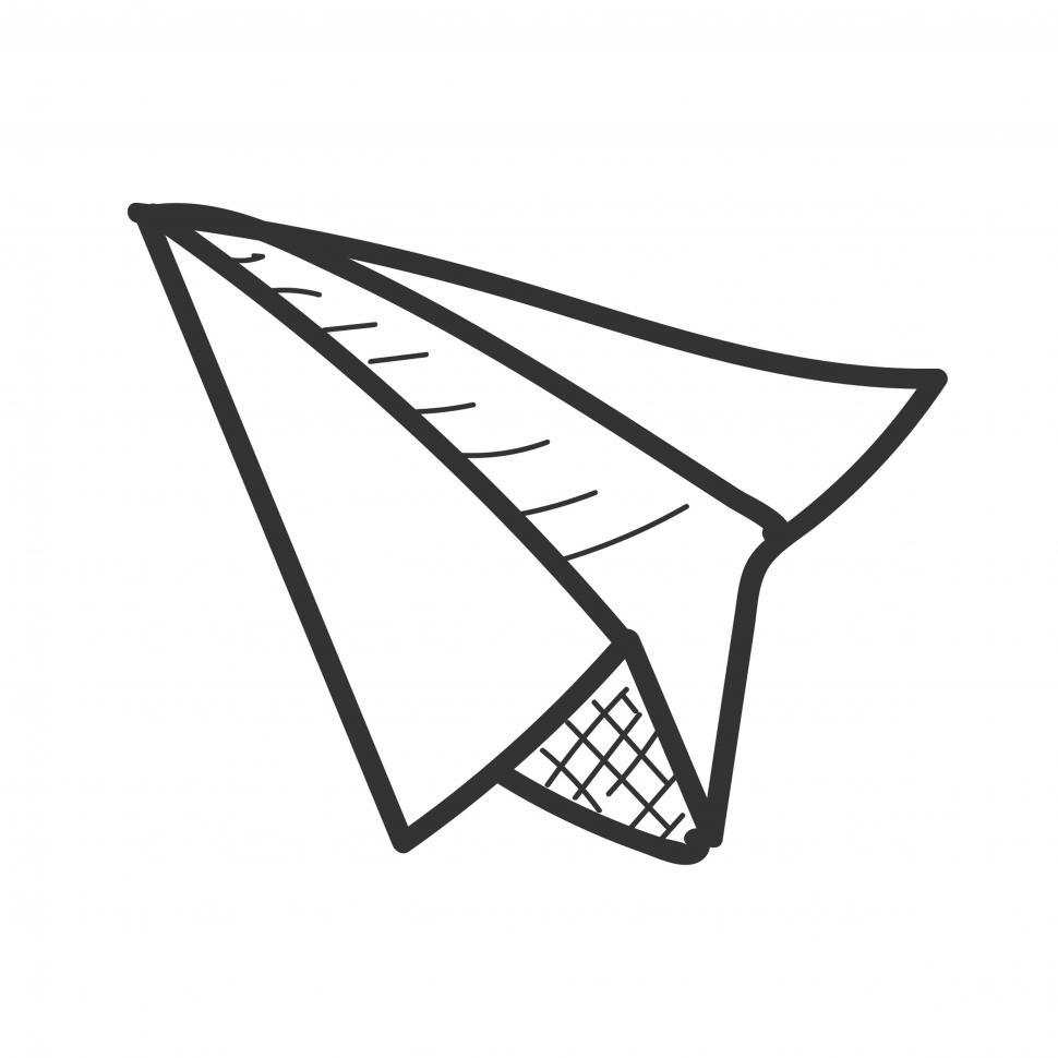970x970 Get Free Stock Photos Of Paper Plane Icon Vector Online Download