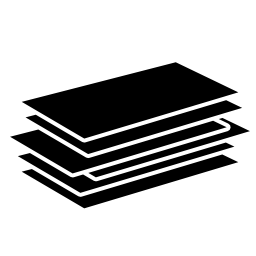 256x256 Prints Papers Stack Free Icon