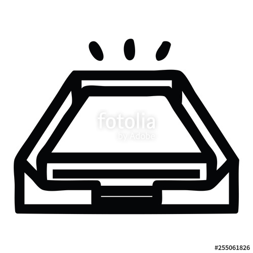 500x500 Low Office Paper Stack Icon Stock Image And Royalty Free Vector