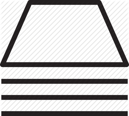 512x458 Paper, Stack Icon