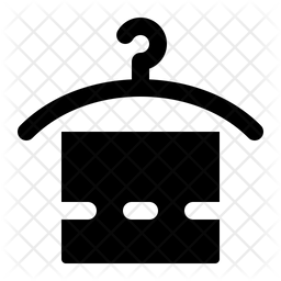 256x256 Towel Icon Of Glyph Style