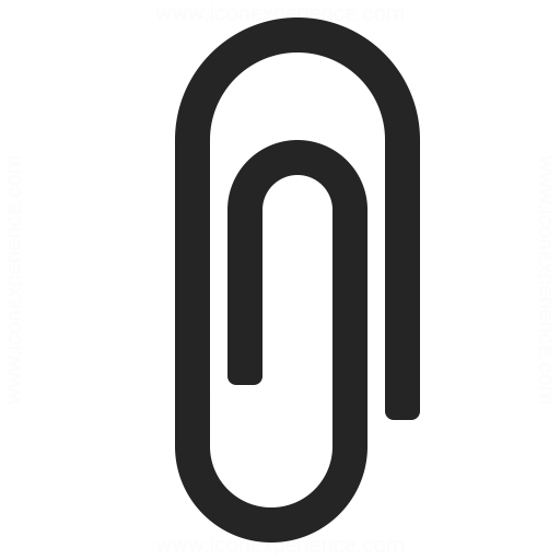 512x512 Paperclip Icon Iconexperience