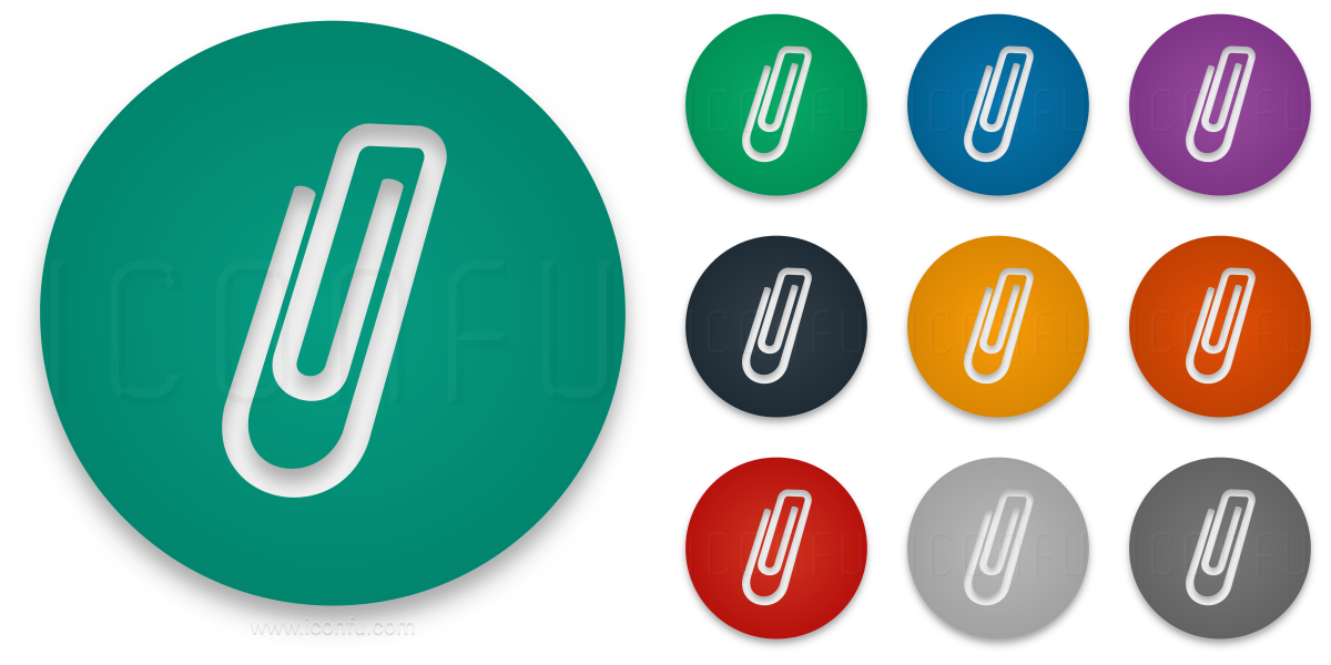 1200x600 Paperclip Icon