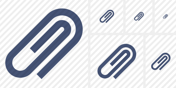 580x290 Paperclip Icon Symbol Color Professional Stock Icon And Free