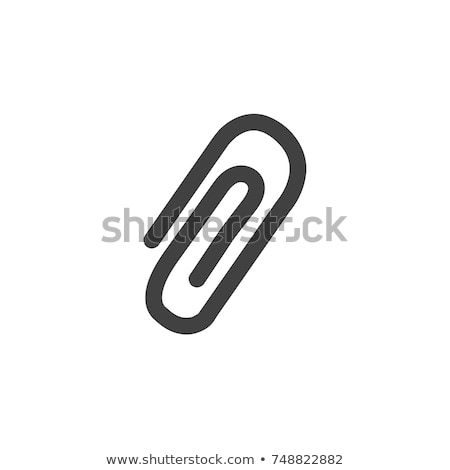 450x470 Paperclip Icon, Symbol, Vector Office Equipment Bk Studio