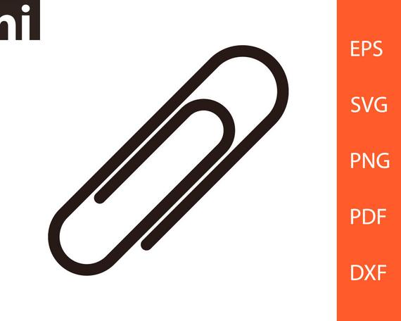 570x456 Paperclip Paperclip Vector Paperclip Clipart Paperclip Etsy