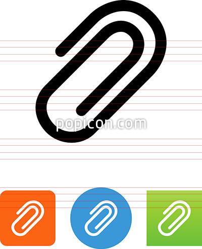 400x492 Paper Clip Icon