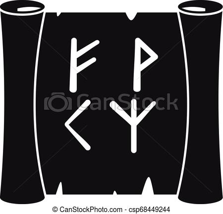 450x433 Magic Old Papyrus Icon, Simple Style Magic Old Papyrus Icon