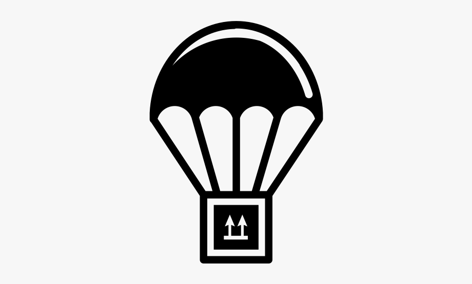 920x555 Crate Parachute Icon Transparent