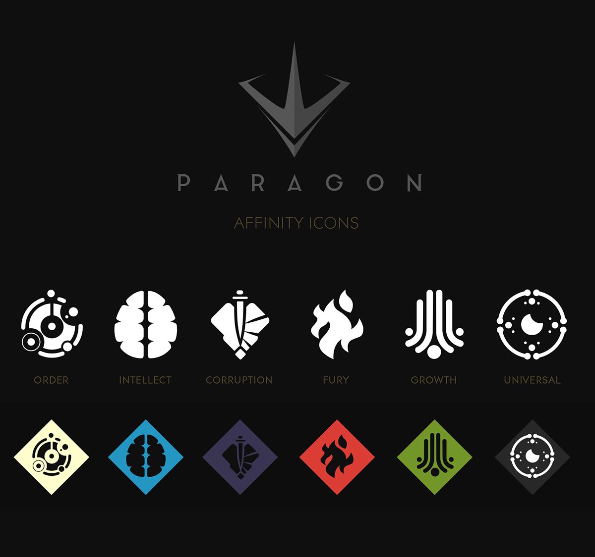 1200x1125 User Interface Work For Paragon Game Icon, Icon