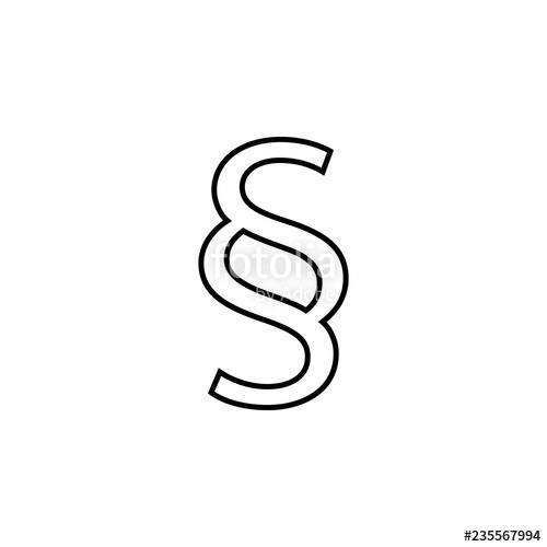 500x500 Paragraph Mark Icon Element Of Simple Icon Thin Line Icon