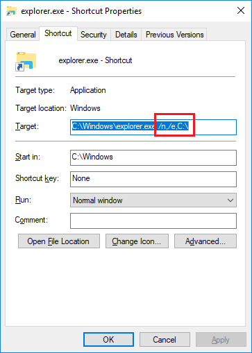 363x509 How To You Add A Parameter To An Executable In Windows