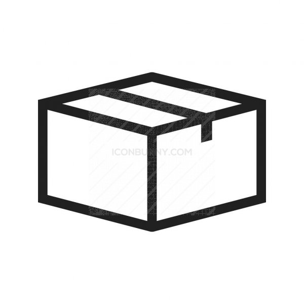 600x600 Parcel Line Icon