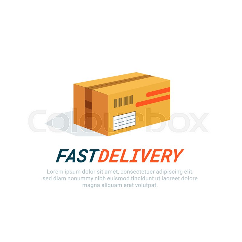 800x800 Parcel Icon Delivery Box, Cardboard Stock Vector Colourbox