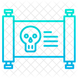 256x256 Parchment Icon Of Gradient Style