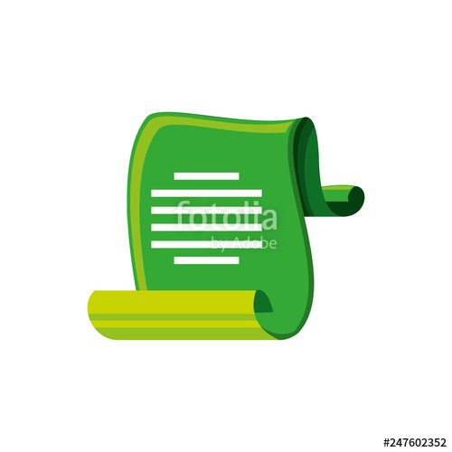 500x500 Parchment Paper Isolated Icon Stock Image And Royalty Free Vector