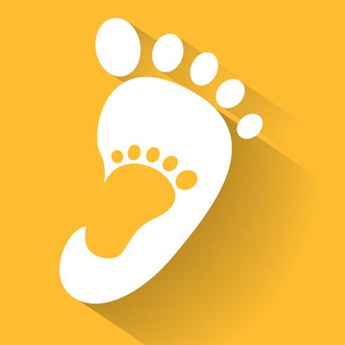 490x490 Baby Footprint In Adult Foot Icon Kids Shoes Store Icon Family
