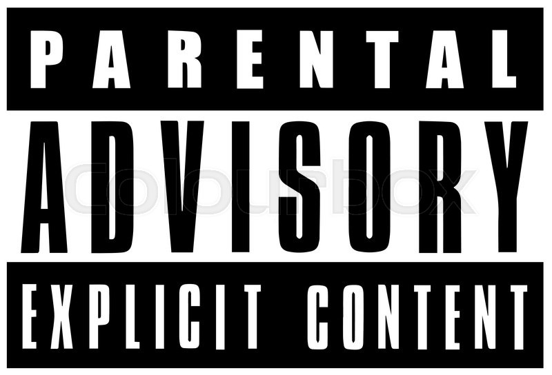 800x544 Parental Advisory, Explicit Content Stock Vector Colourbox
