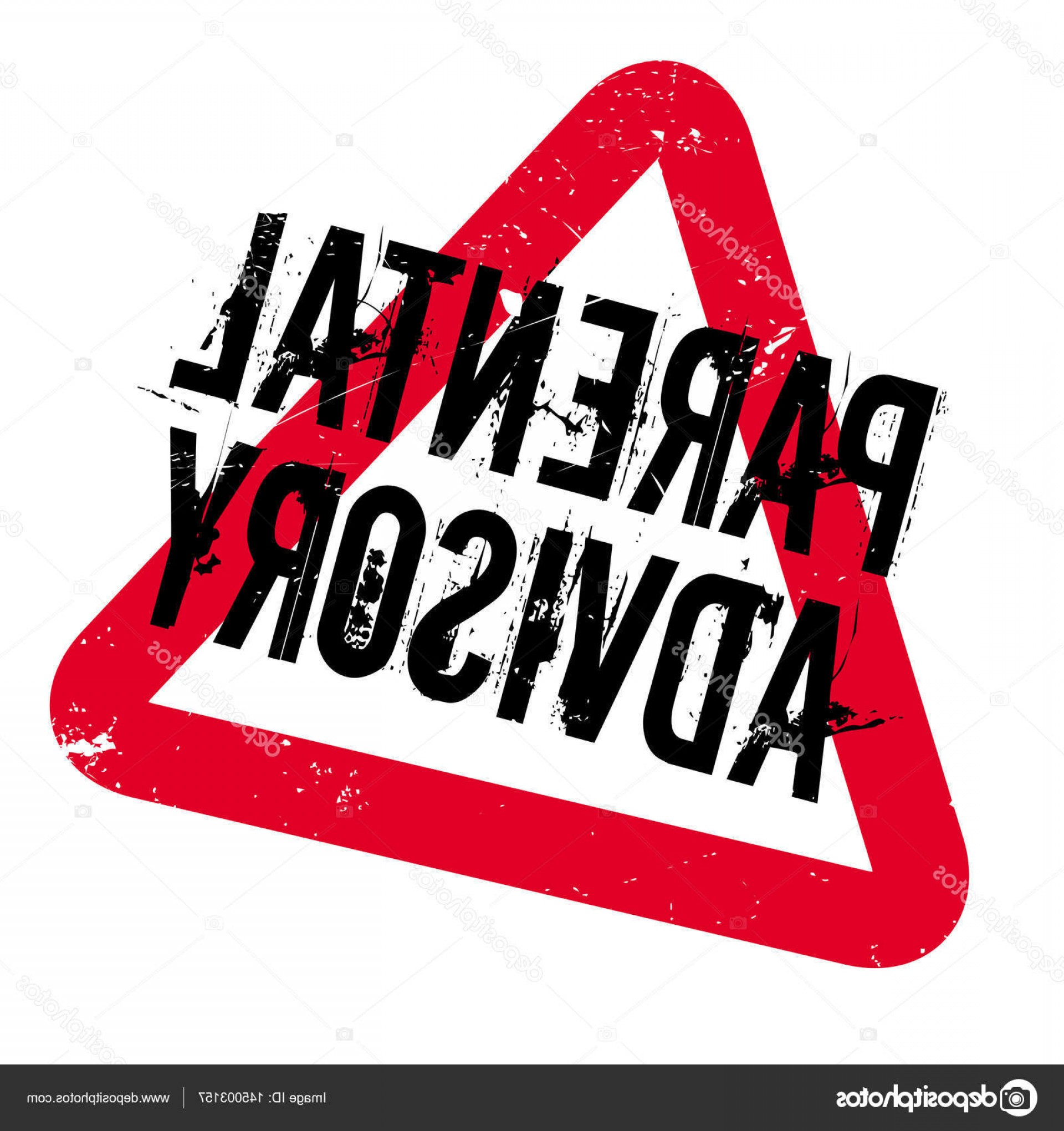 1920x2040 Stock Illustration Parental Advisory Rubber Stamp Newwaysys