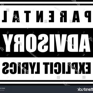 300x300 Stock Illustration Web Parental Advisory Icon Createmepink