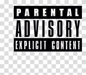 300x263 Parental Advisory Explicit Content Text Transparent Background Png