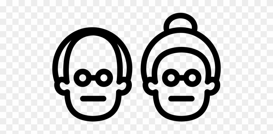 880x431 Grand Parents Icon Clipart