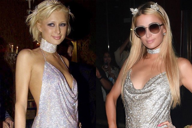 Paris Hilton Rewears Iconic Birthday Dress Years Later W 640x427 Paris Hilton Rewears Iconic Birthday Dress Years Later W