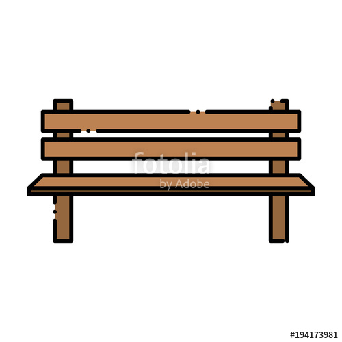 Park Bench Icon at Vectorified.com | Collection of Park Bench Icon free ...