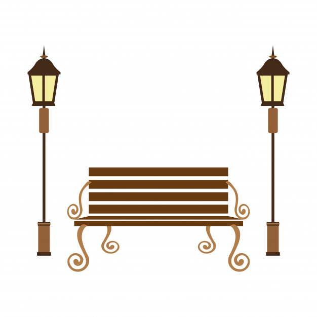 626x626 Park Bench Icon Image Vector Premium Download