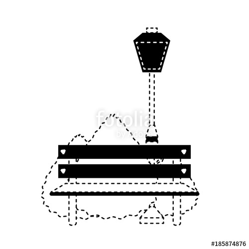 500x500 Park Bench Icon Stock Image And Royalty Free Vector