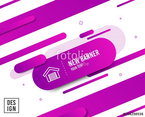 500x405 Parking Garage Line Icon Auto Park Sign Car Place Symbol