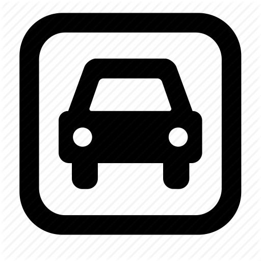 512x512 Car Parking Icon Png Vector, Clipart