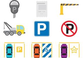 286x200 Parking Lot Free Vector Art