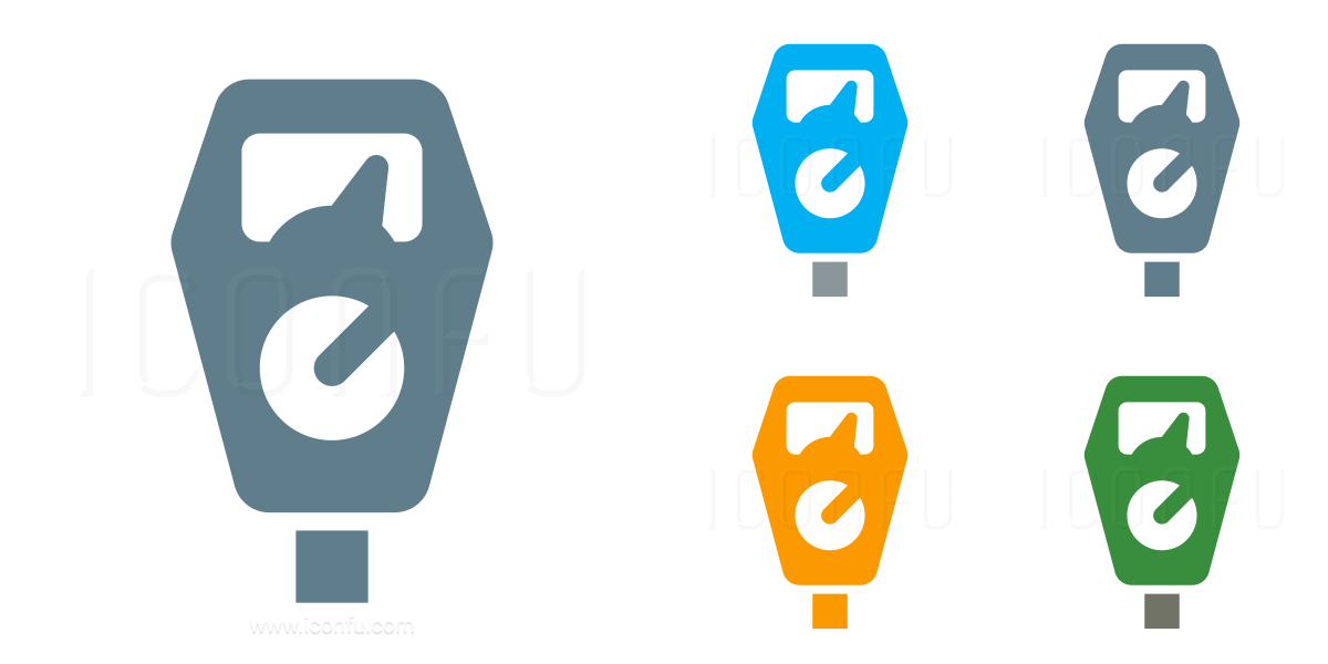 1200x600 Parking Meter Icon