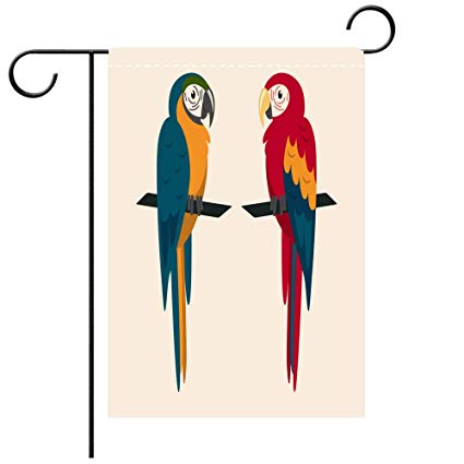 425x425 Beicici Garden Flag Double Sided Decorative Flags