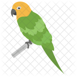 256x256 Parrot Icon Of Flat Style
