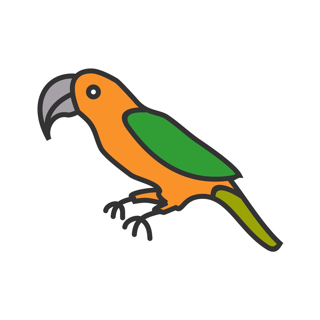 1024x1024 Parrot Line Filled Icon