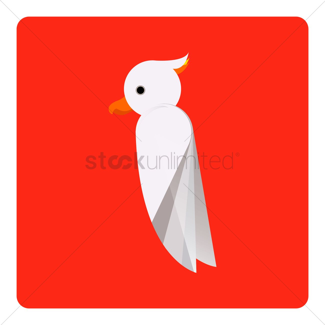 1300x1300 Free Parrot Icon Vector Image