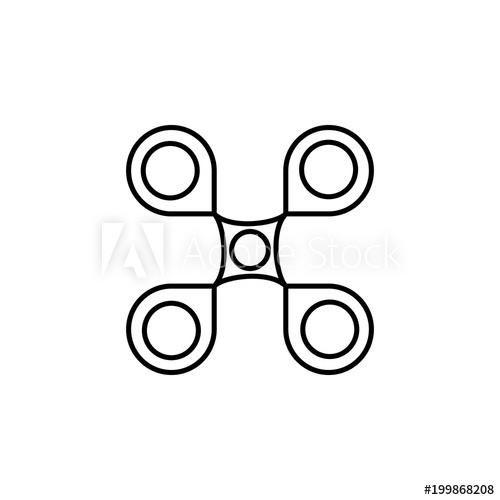 500x500 Nano Particle Icon Element Of Nano Technology Icon Premium