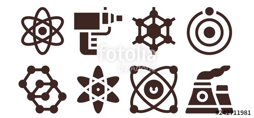 500x233 Particle Icon Set Stock Image And Royalty Free Vector