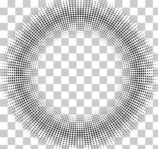 310x293 Black And White Icon, Science Particle Material, Round Dots