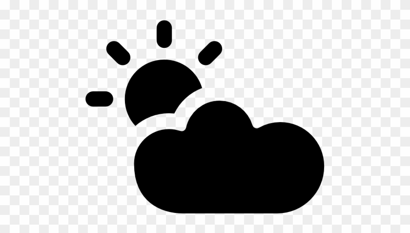 840x477 Sunny To Partly Cloudy Symbol Icon