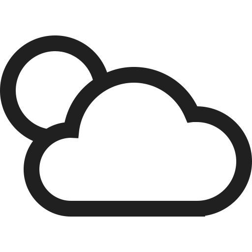 512x512 Partly Cloudy, Partly Cloudy, Sunny Icon Png And Vector For Free