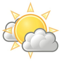 200x200 Partly Cloudy Weather Icon