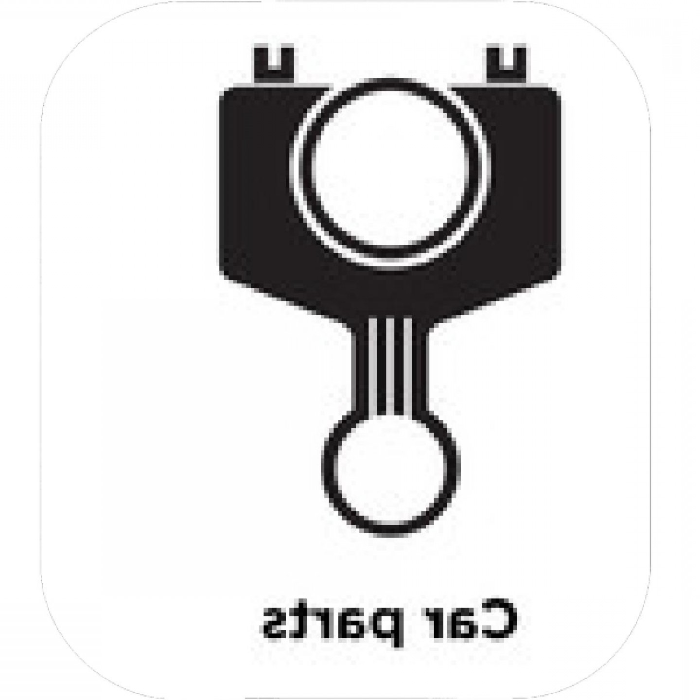 Car Parts Icon Vector Sign And Symbol Isolated On White Background 1440x1440 Car Parts Icon Vector Sign And Symbol Isolated On White Background