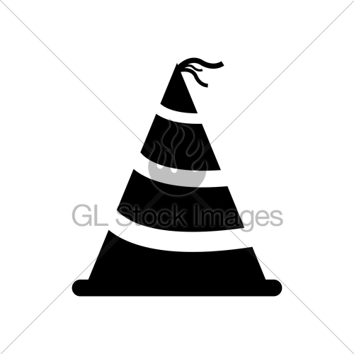 500x500 Birthday Hat Icon Gl Stock Images