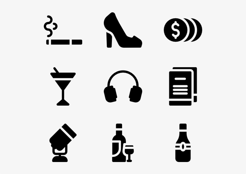 820x580 Night Party Icons