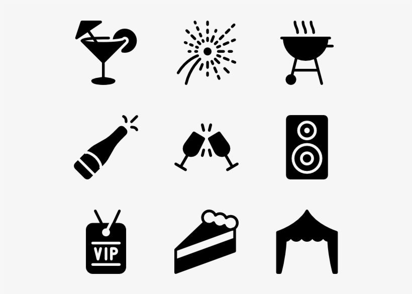 820x585 Party Event Icons