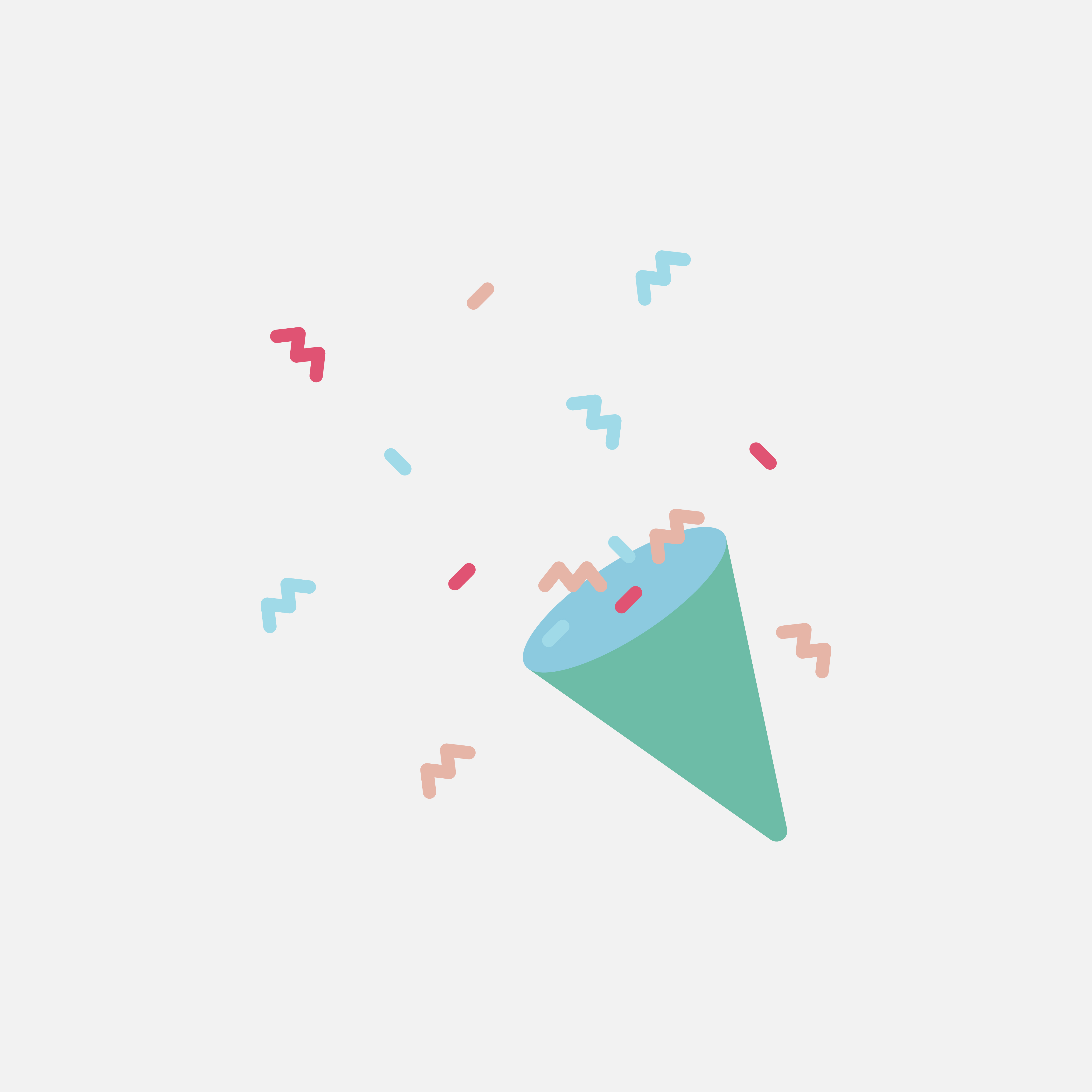 4675x4676 Illustration Of Party Popper Icon